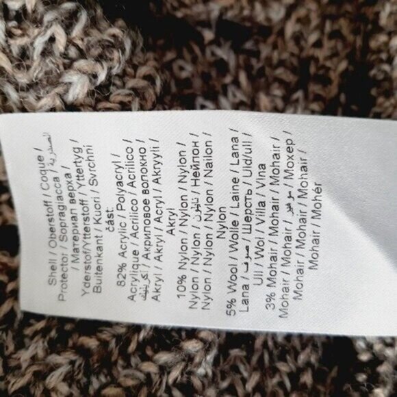 ICHI Denmark Anubis Crewneck Pullover Knit Sweater Gray Sz S - Picture 13 of 13